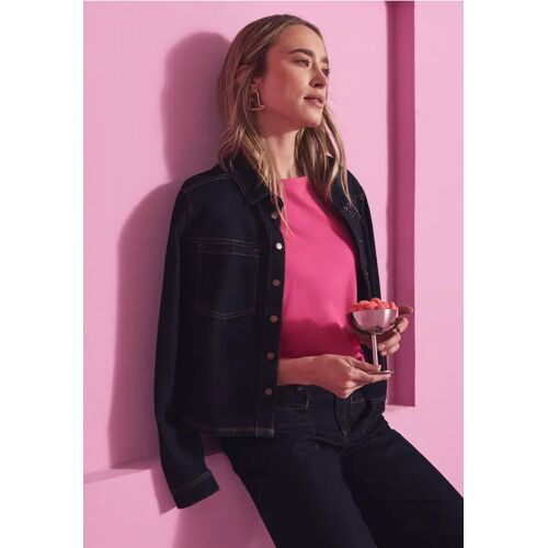 Street One Denim Hemdbluse female Blau