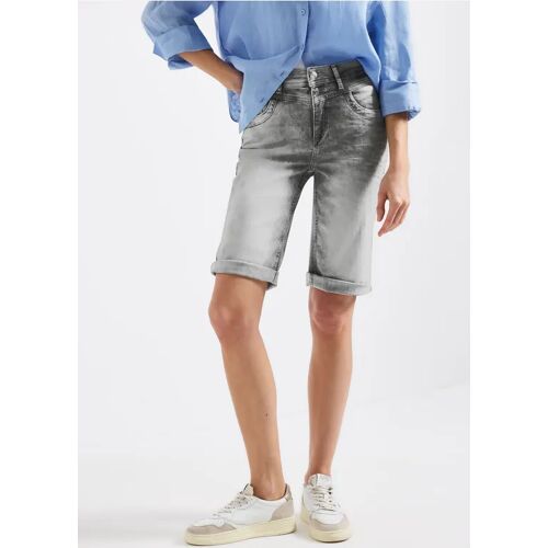 Street One Bermuda Jeans female Grau