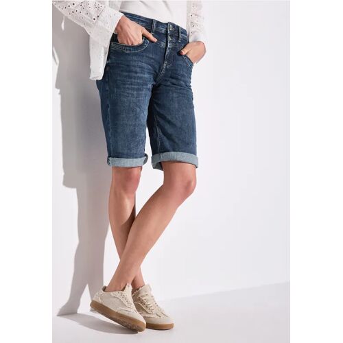 Street One Bermuda Jeans female Blau