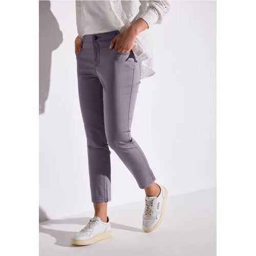 Street One 7/8-Satinhose female Lila