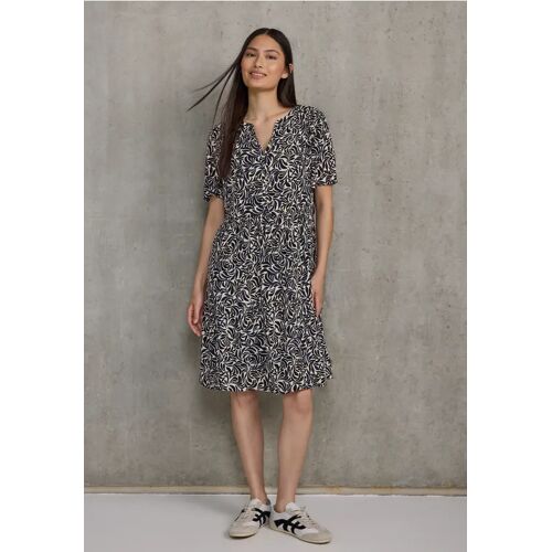 Street One Studio Gemustertes Tunika-Kleid female Beige