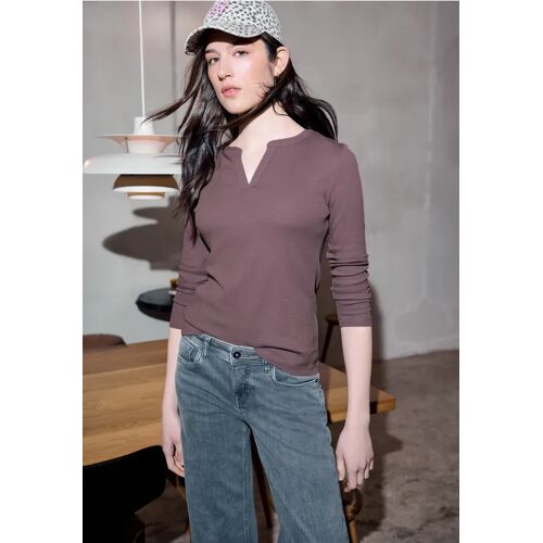 Street One Studio Rippstrukturshirt female Rosa