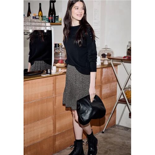 Street One Studio Street One Gemusterter Rock female Beige