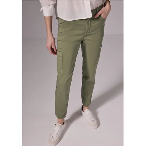 Street One Studio Hose im Cargo-Look female Grün