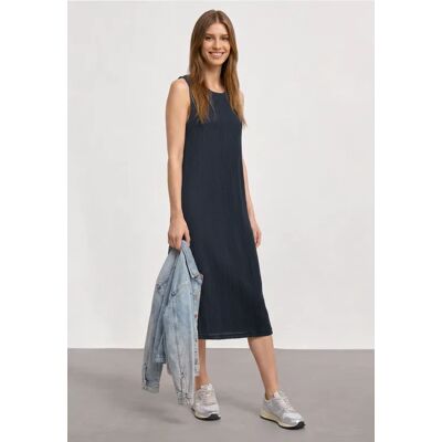 Street One Midikleid aus Spitze mit Rundhals female Blau Street One Midikleid aus Spitze mit Rundhals female Blau