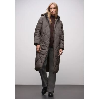 Street One Lange Steppjacke female Braun Street One Lange Steppjacke female Braun