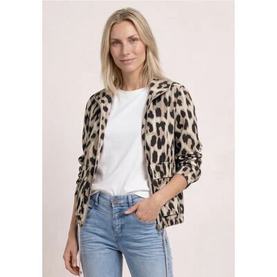 Street One Jacke mit Stehkragen und Zipper female Beige Street One Jacke mit Stehkragen und Zipper female Beige