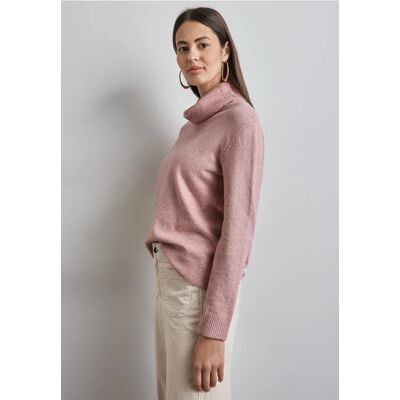 Street One Rollkragen Sweater female Rosa Street One Rollkragen Sweater female Rosa