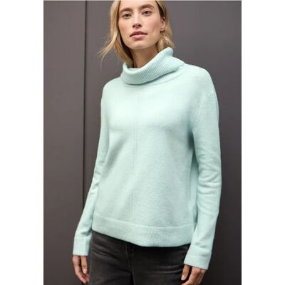 Street One Rollkragen Sweater female Türkis Street One Rollkragen Sweater female Türkis