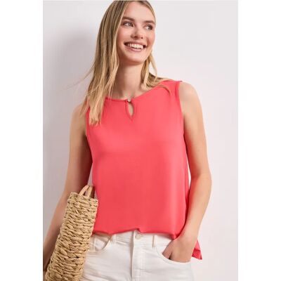 Street One Top mit U-Boot-Ausschnitt female Rot Street One Top mit U-Boot-Ausschnitt female Rot