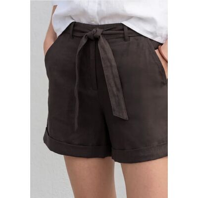 Street One High Waist Shorts mit Gürtel female Braun Street One High Waist Shorts mit Gürtel female Braun