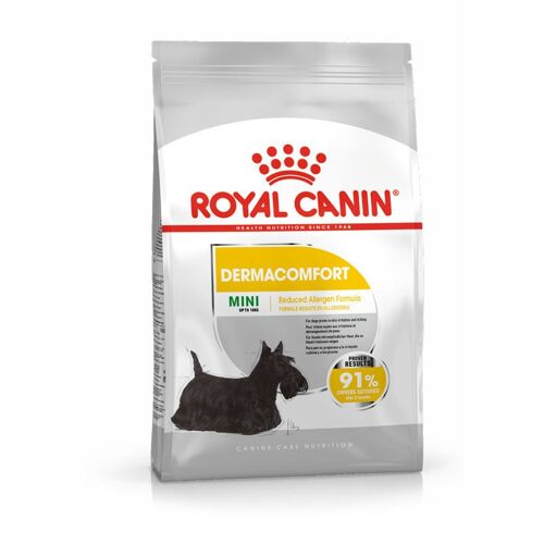 Royal Canin CCN Dermacomfort Mini Trockenfutter für kleine Hunde mit empfindlicher Haut, 8 kg