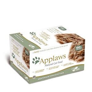 Applaws Cat Pots Selection Multipack Katzenfutter, Multipack Hühnchen 8x60g