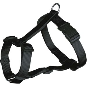 TRIXIE Hundegeschirr Nylon Classic, M-L, 50 - 75 cm / 20 mm, schwarz 14321