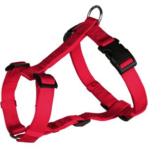 TRIXIE Hundegeschirr Nylon Classic, M-L, 50 - 75 cm / 20 mm, rot 14323