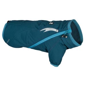 HURTTA Chill Stopper Softshell Mantel für Hunde, Gr. 75: Rückenlänge 60 - 75 cm, Halsumfang 86 cm, Brustumfang 100 cm, Petrol