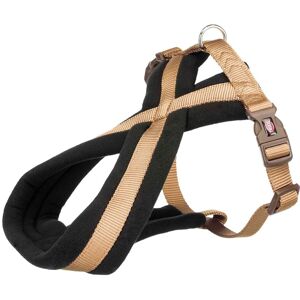 TRIXIE gepolstertes Touren-Geschirr für Hunde, L: 60–100 cm/25 mm, karamell 204114