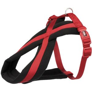 TRIXIE gepolstertes Touren-Geschirr für Hunde, L: 60–100 cm/25 mm, rot 204103