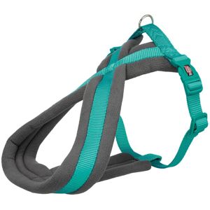 TRIXIE gepolstertes Touren-Geschirr für Hunde, L: 60–100 cm/25 mm, ozean 204112