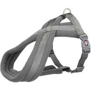 TRIXIE gepolstertes Touren-Geschirr für Hunde, L: 60–100 cm/25 mm, graphit 204116