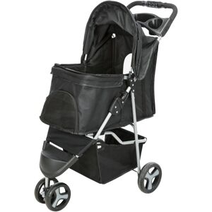 TRIXIE Hunde Buggy, 47 × 100 × 80 cm, schwarz 28958