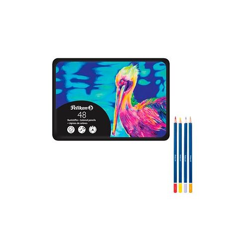 Pelikan Premium Buntstifte farbsortiert, 48 St.