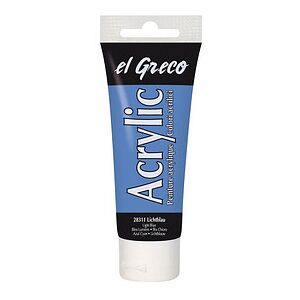KREUL el Greco Acrylfarbe lichtblau 75,0 ml, 1 St. KREUL el Greco Acrylfarbe lichtblau 75,0 ml, 1 St.