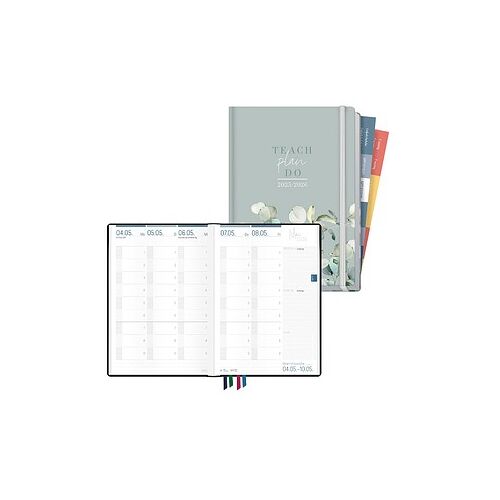 Häfft® Verlag Lehrerkalender August 2025 - Juli 2026 grau, 1 St.