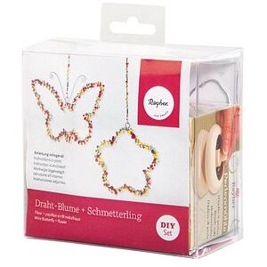 Rayher Deko-Anhänger Blume und Schmetterling mehrfarbig Rayher Deko-Anhänger Blume und Schmetterling mehrfarbig
