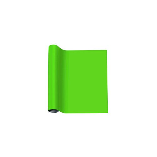 plottiX PremiumFlock Aufbügelfolie grün Flock-Folie 32,0 x 50,0 cm, 1 Rolle