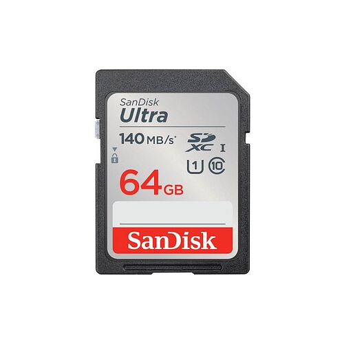 SanDisk Speicherkarte SDXC-Card Ultra, 64 GB, 1 St.