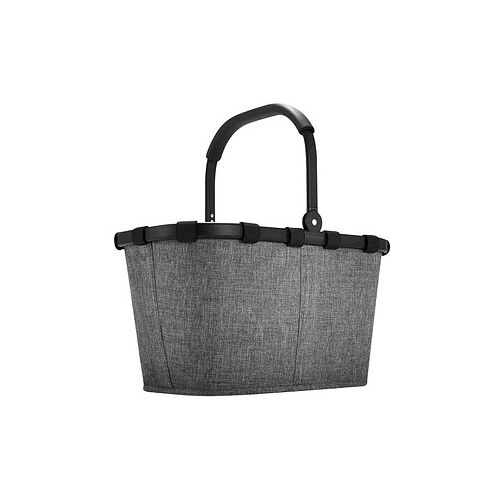 reisenthel® Einkaufskorb carrybag twist silver Kunstfaser grau