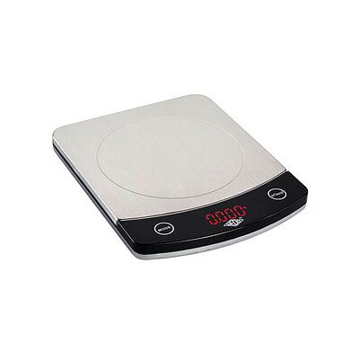 WEDO Küchenwaage PROFI-STEEL silber für max. 10,0 kg WEDO Küchenwaage PROFI-STEEL silber für max. 10,0 kg