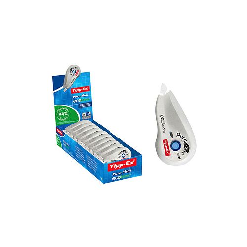 Tipp-Ex Korrekturroller Pure Mini ECOlutions 5,0 mm, 10 St.