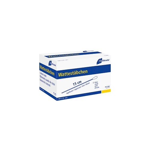 Meditrade® Wattestäbchen braun, 200 St.