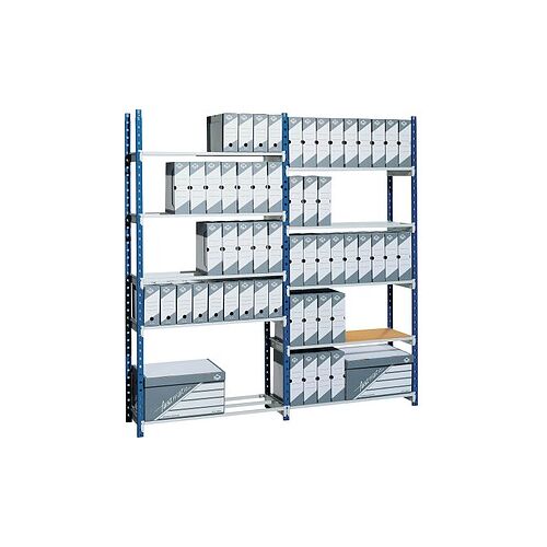 PAPERFLOW Schwerlastregal RangEco 515D blau 100,0 x 50,0 x 200,0 cm