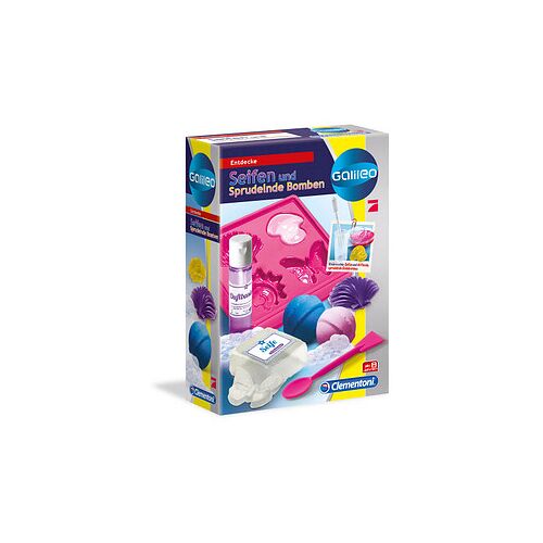 Clementoni Experimentierkasten Seifen und Badekugeln mehrfarbig
