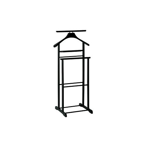 HAKU Möbel Herrendiener 30569 schwarz Holz 47,0 x 102,0 cm