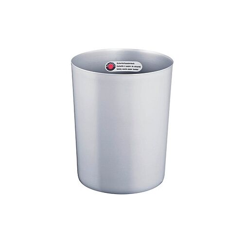 ZWINGO Papierkorb 20,0 l silber, 1 St.