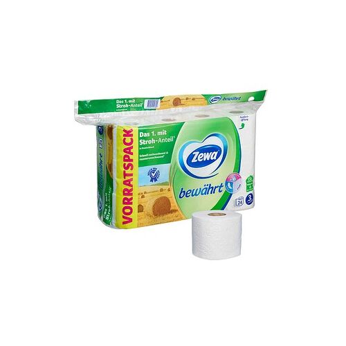 Zewa Toilettenpapier bewährt 3-lagig, 24 Rollen