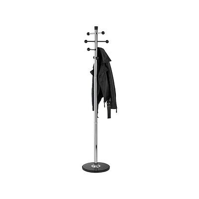 ALCO Kleiderständer 2807-30 silber Metall 8 Haken 38x175 cm - Kleiderständer ALCO Kleiderständer 2807-30 silber Metall 8 Haken 38x175 cm - Kleiderständer
