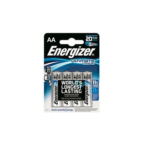 Energizer® Batterie ULTIMATE Lithium Mignon AA 1,5 V, 4 St.