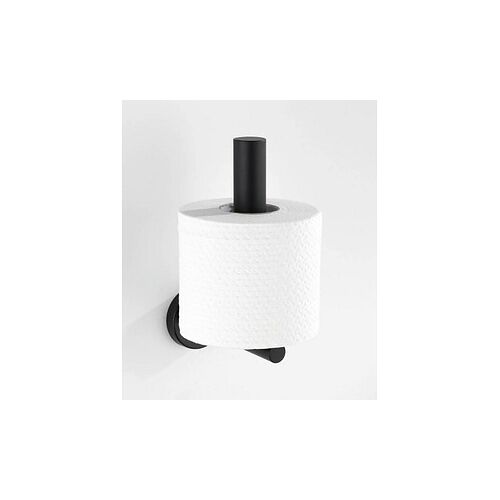 WENKO Toilettenpapierhalter Bosio schwarz, matt, 1 St.