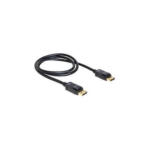 DeLOCK DisplayPort Kabel 1,0 m schwarz, 1 St.