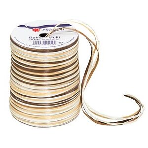 C.E. Pattberg Raffia-Multicolour - Dekoratives Band - 50m C.E. Pattberg Raffia-Multicolour - Dekoratives Band - 50m