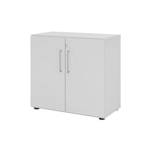 HAMMERBACHER Aktenschrank Mirakel, V928T2/5/5/BS lichtgrau 1 Fachboden 80,0 x 42,0 x 74,8 cm