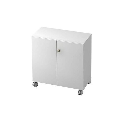 HAMMERBACHER Aktenschrank Profi, V228T2RA/W/W/SG weiß 1 Fachboden 80,0 x 42,0 x 82,0 cm