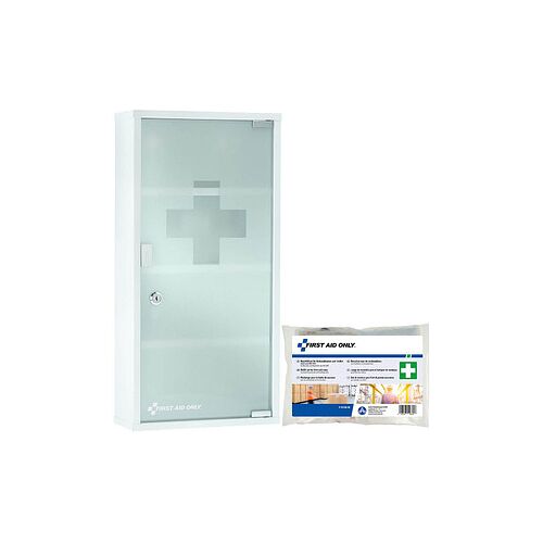 FIRST AID ONLY® Medizinschrank DIN 13157 weiß