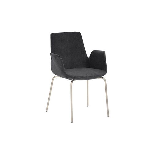 Mayer Besuchersessel myHELIOS anthrazit chrom Stoff 58,0 x 59,0 x 87,0 cm, 1 St.