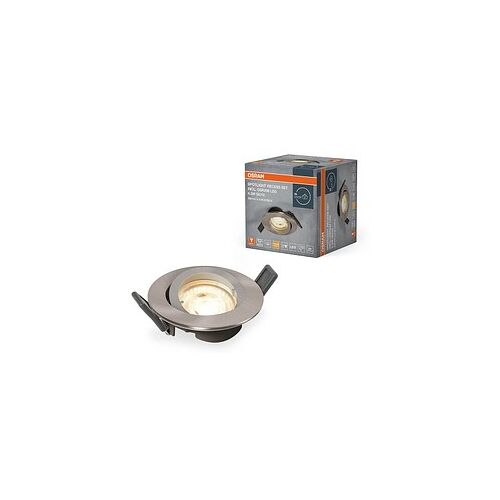 OSRAM Spotlight Recess LED Einbaustrahler silber 4,3 W